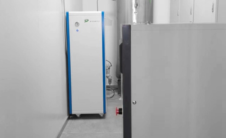 先頂集中供氣方案，低運營成本，壓力穩定，流速穩定的氣體供應